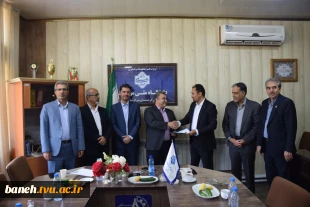 آیین معارفه تمشیت آموزشکده بانه با حضور رئیس واحد استانی کردستان برگزارشد. 3